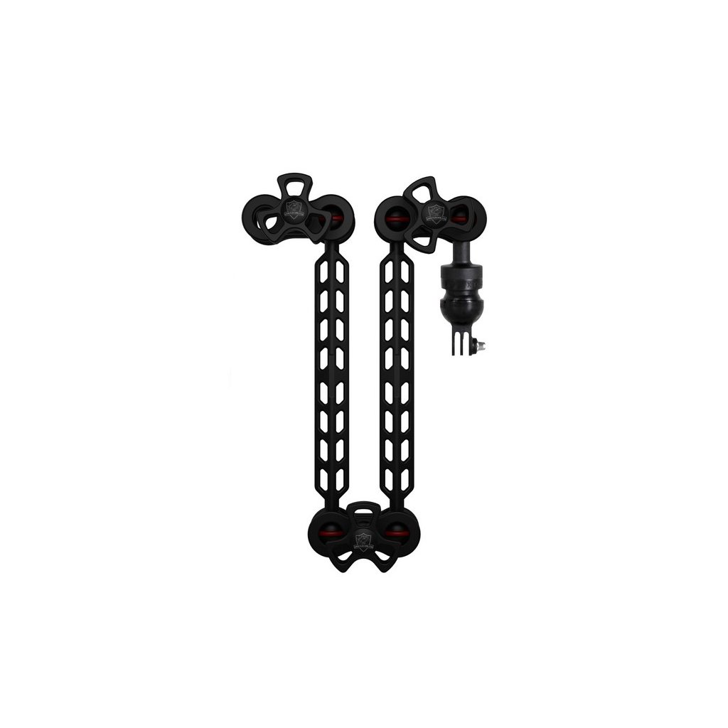 Plastic Carbon Arm Set 24-24 GoPro QUDOS Light mount