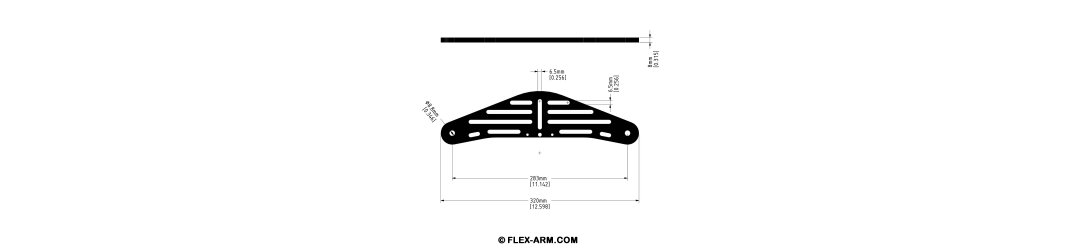 UNDERWATER CAMERA HOUSING TRAY WITH CARBON FIBER FLOAT ARM and YS-MOUNT