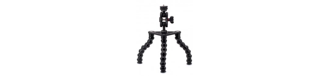 UNDERWATER TRIPOD WITH FLEXARM AND  1/4-20 UNC MALE THREADED  FOR CAMERAS