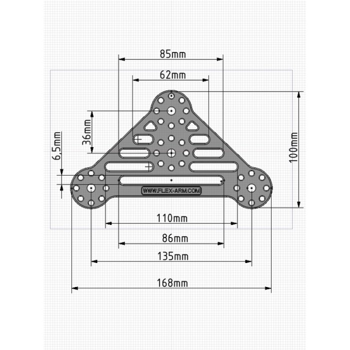 UNDERWATER TRIPOD WITH FLEXARM AND  1/4-20 UNC MALE THREADED  FOR CAMERAS