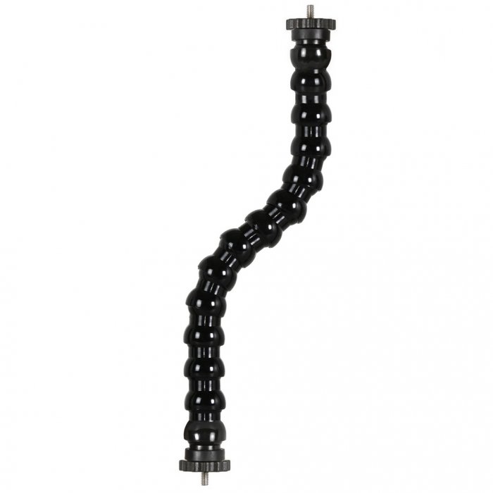 Flexible Arm With Double 1/4 Tripod Screw with Flange Disc Female Thread 35 cm