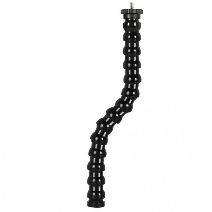Flexible Arm With 1/4 Female Threaded Bolt and 1/4 Tripod Screw with Flange Disc Female Thread 35 cm