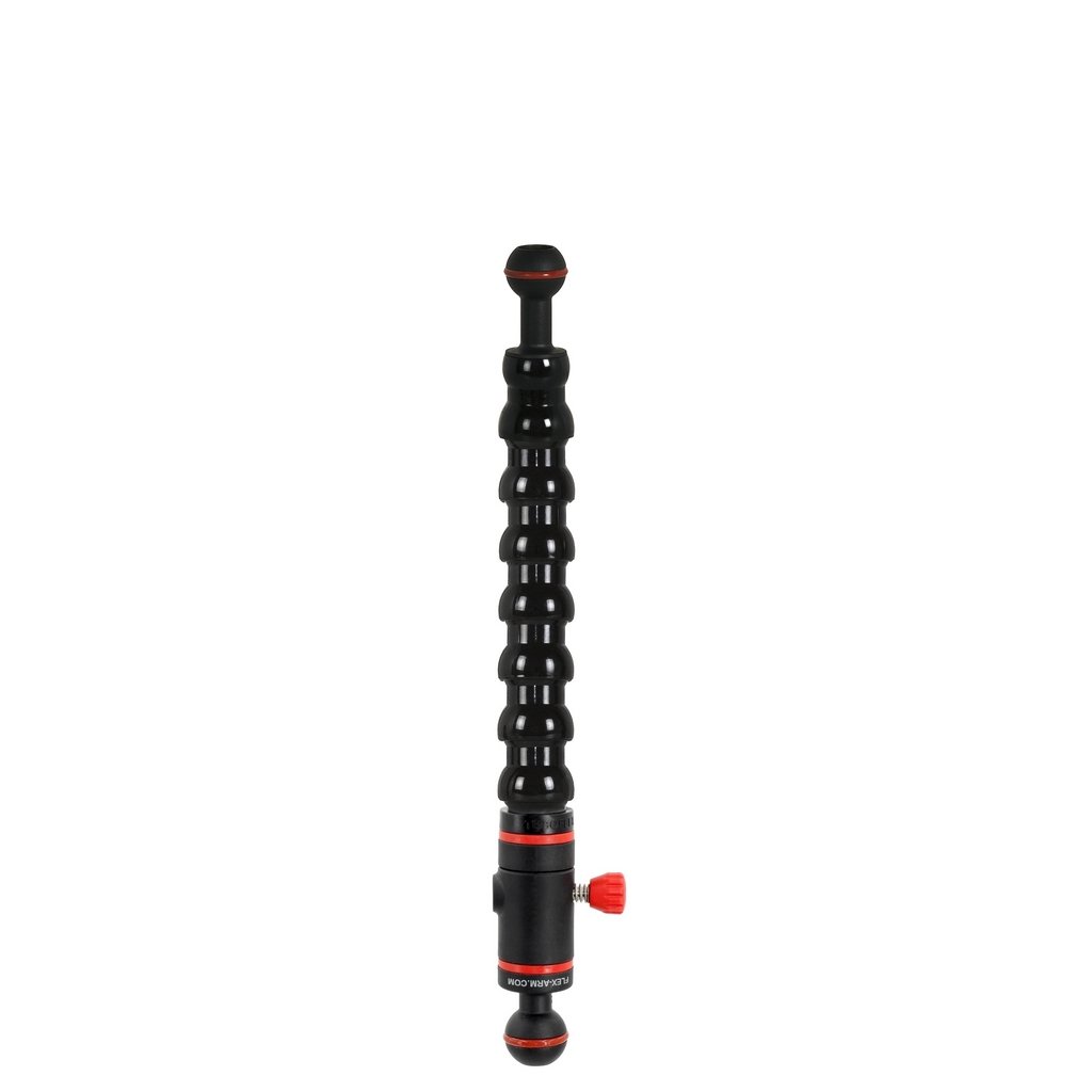 Quick Release 3/4 Flex Arm with Double 1-Inch Ball 25 mm Length 33 cm