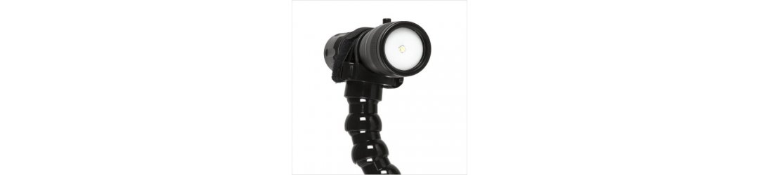 Flex Arm With Lights Adapter M8 Female Thread Leng 20 cm