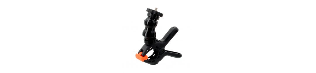 Spring Clamp Mount with 1/4 Screw - 3/4 System