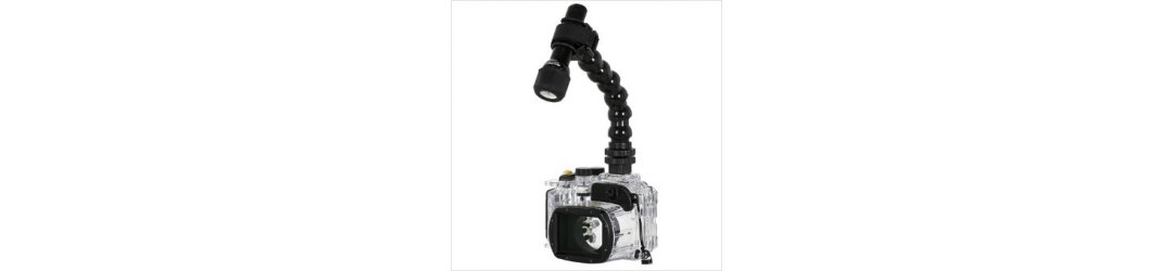 flex arm with Cold Shoe Mount and Universal Lights Adapter Length 25 cm