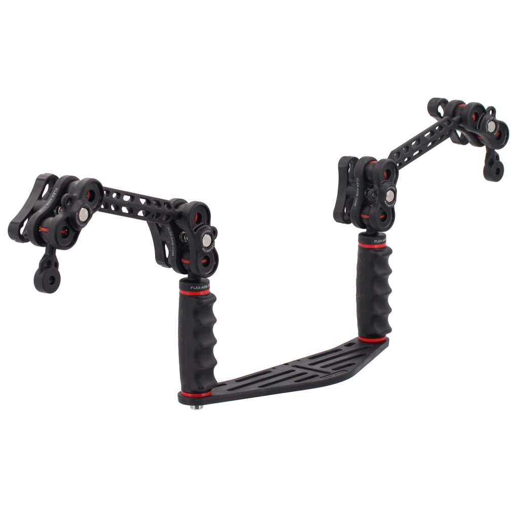 Underwater Camera Housing Tray and Handles with 1-Inch Ball Joint 25mm and Ys-Mount