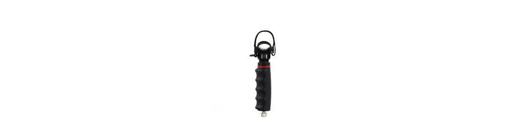 Handle with Universal Light Adapter with Base Mount M8 Female Thread