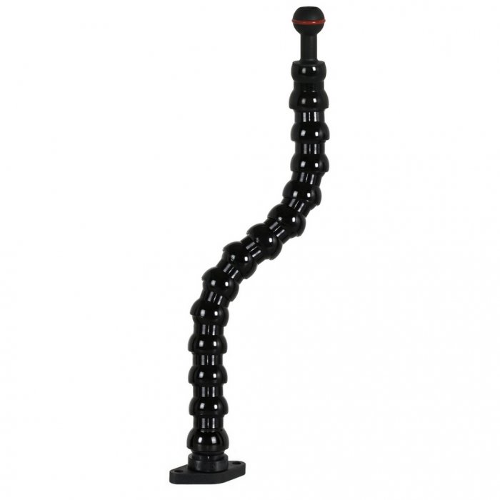 Flex Arm with Plate Diamond and 1-Inch Ball 25 mm Length 40 cm