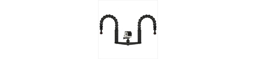 Flex Arm With 1-inch Ball And Base Mount M8 Female Thread Length 50 cm 