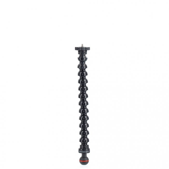 1/2 Flexible Arm Gooseneck With 1-Inch Ball 25 mm and 1/4 Tripod Screw with Flange Disc Leng 30 cm