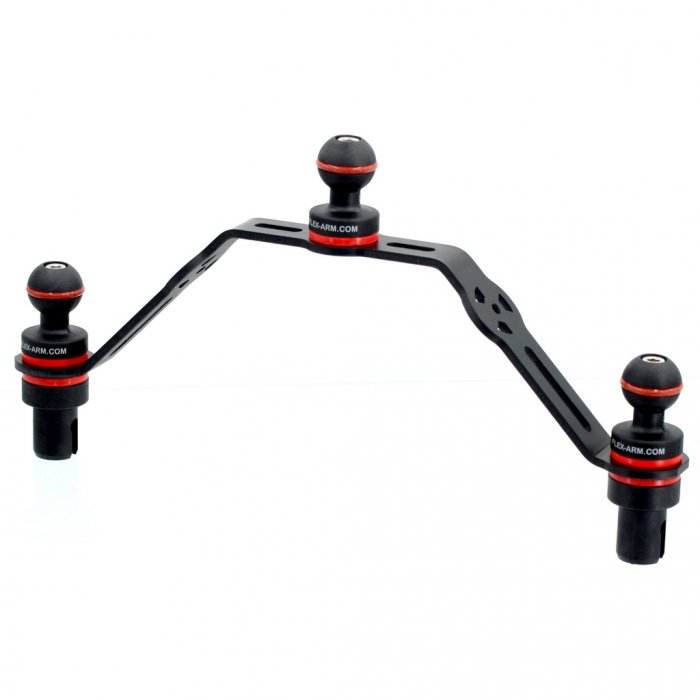 Crossbar Conversion Set für Schiene Unterwasserkamera 320 mm mit Handgriff Quick Release Base